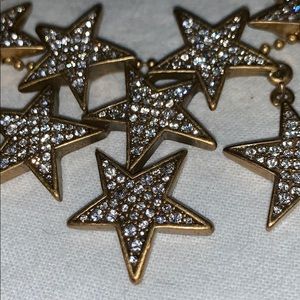 J. Crew Jewelry - Jcrew star necklace set in gold J. Crew Jewelry - Jcrew star necklace set in gold